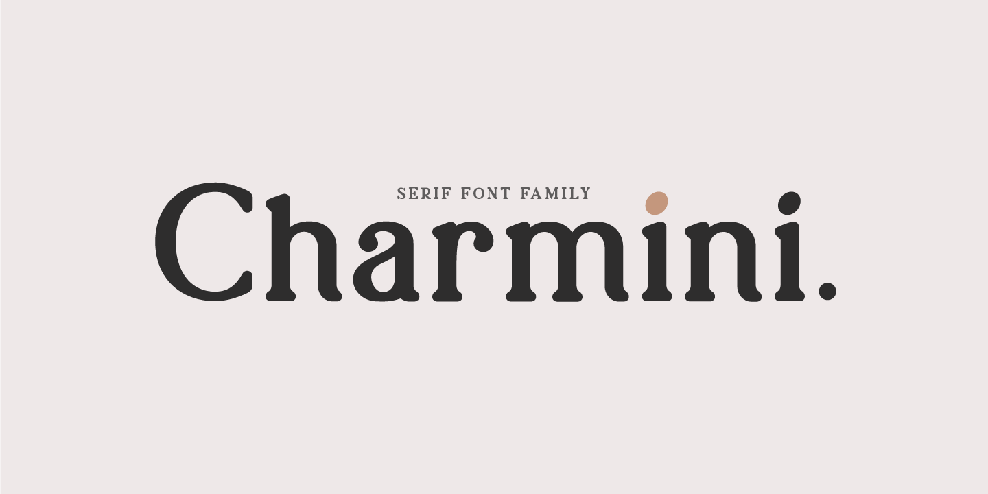 Шрифт Charmini